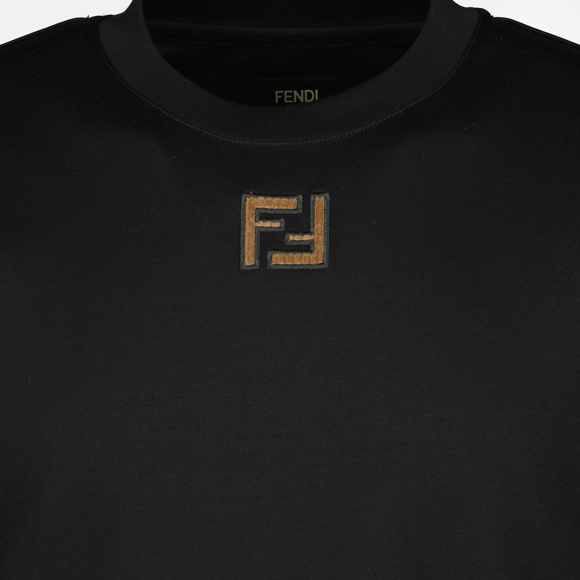 ブラックコットンTシャツ Fendi - メンズ – myCompañero
