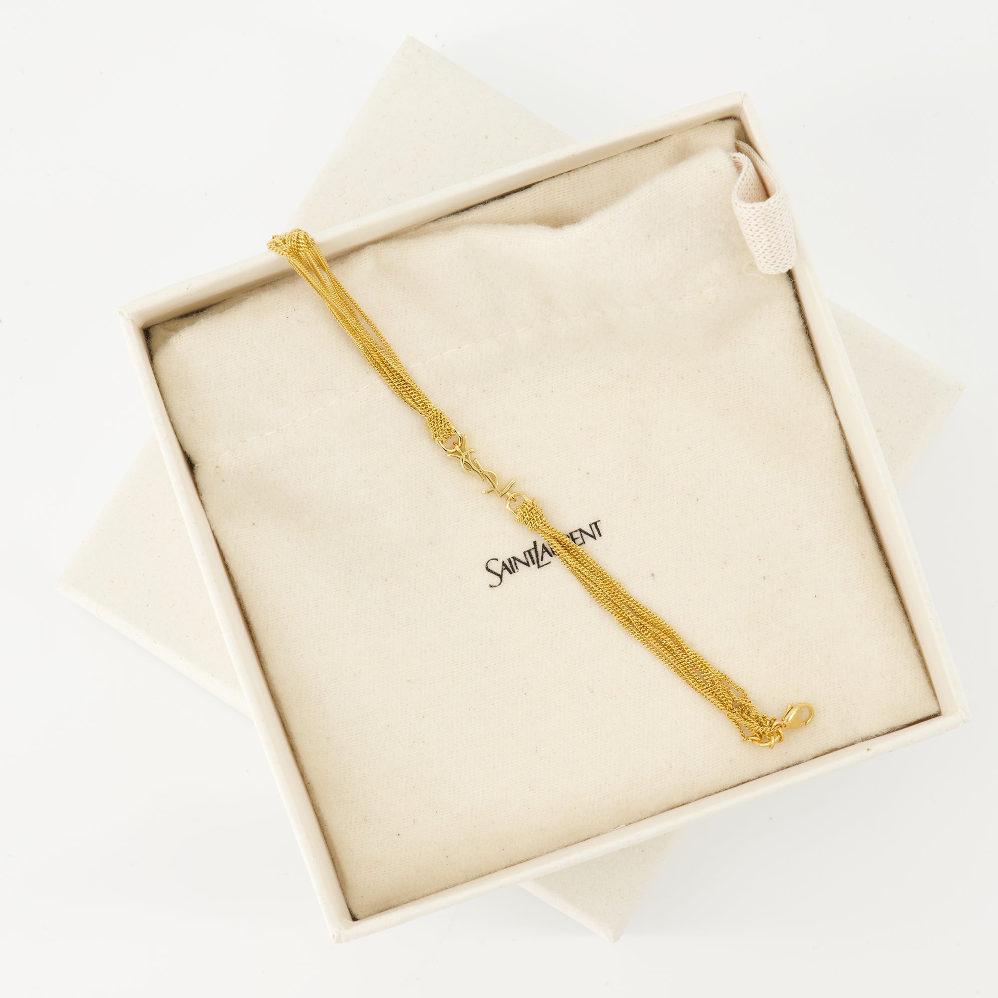 주얼리 카상드르 브레이슬릿 Saint Laurent 금 Femme