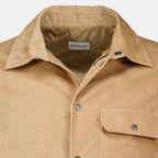 Chemises Beige Corduroy Shirt Moncler Beige Homme