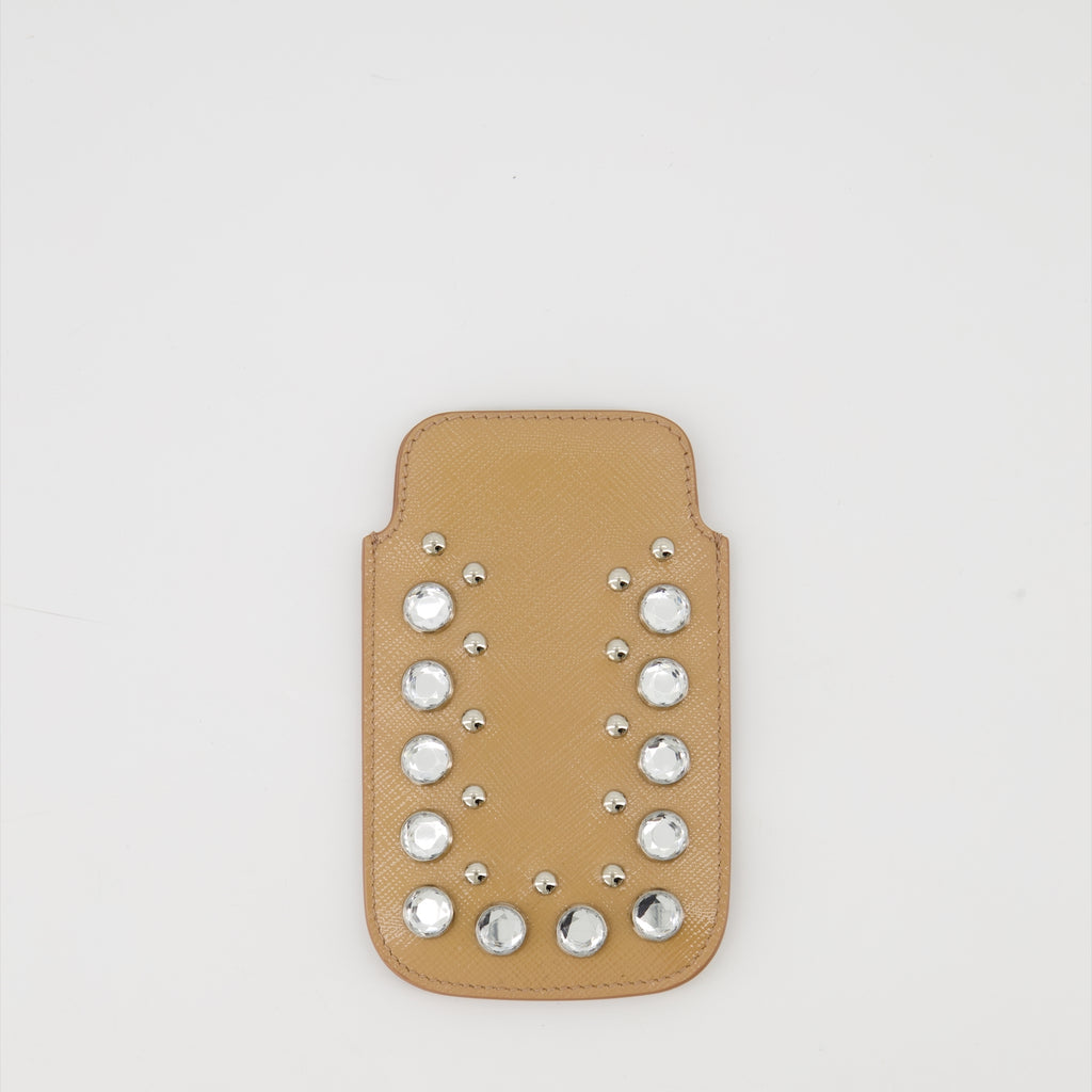 Lifestyle Poche pour iPhone Prada Marrom Femme