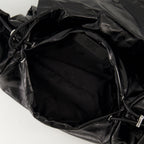 Borse a mano e a spalla Borsa in Pelle Scrunch-D Diesel Nero Femme