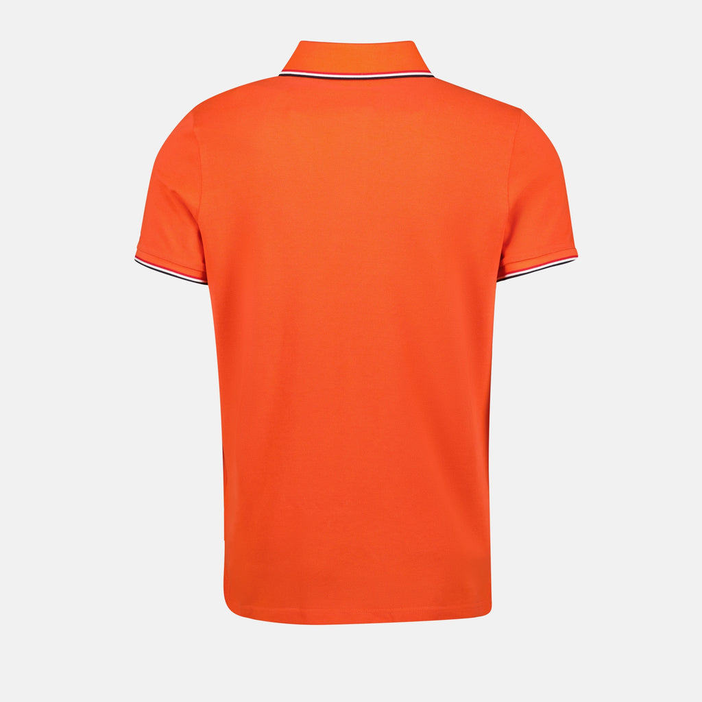 Polo shirts Polo à liseré Moncler Orange Homme