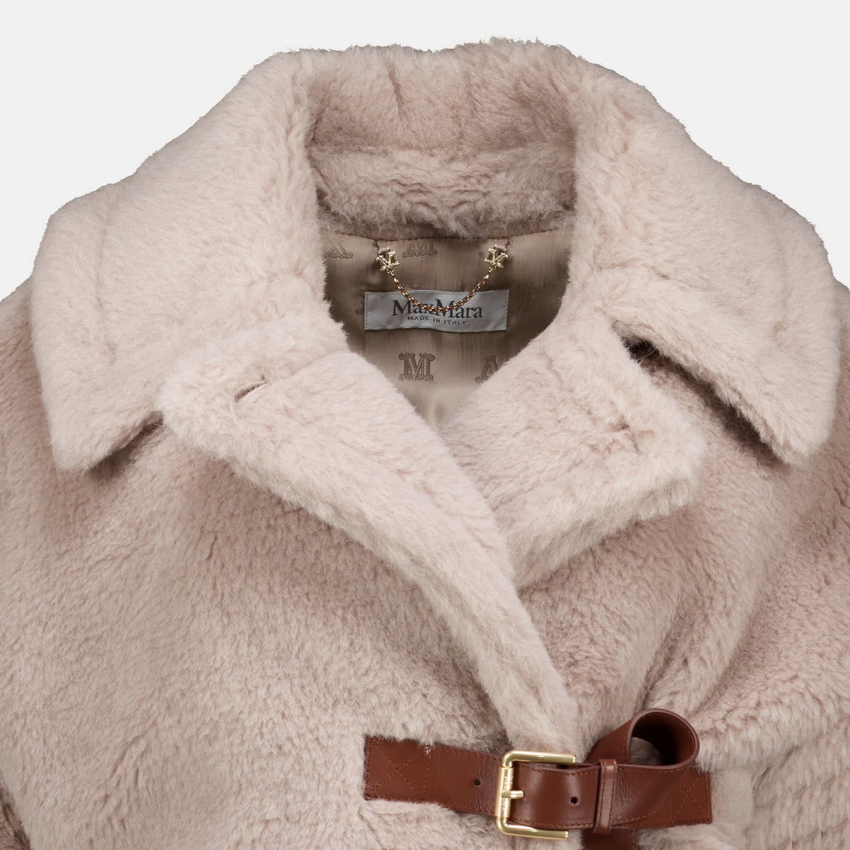 Vestes Cape en teddy beige Max Mara Beige Femme
