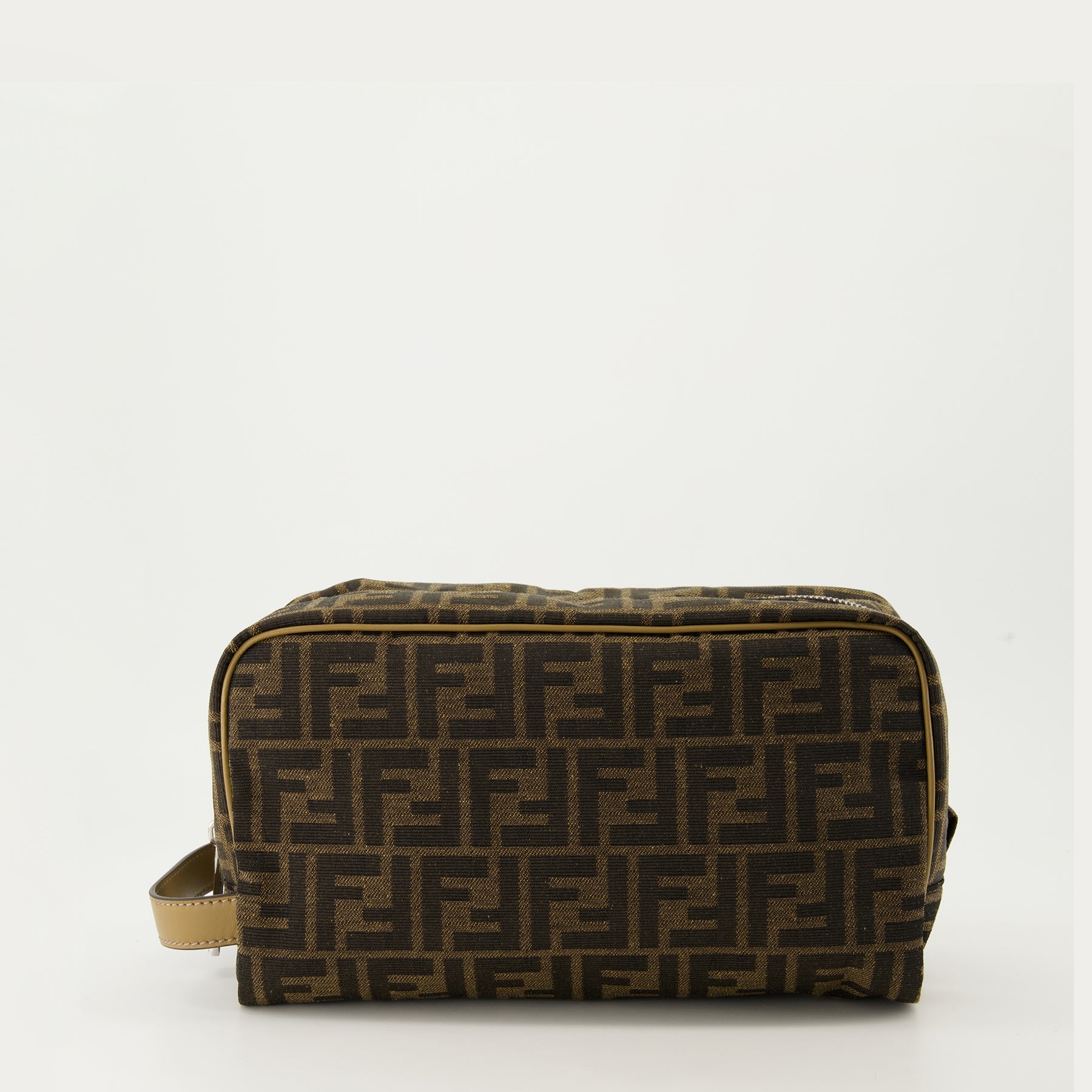 Pouches Trousse de toilette FF Fendi Brown Homme