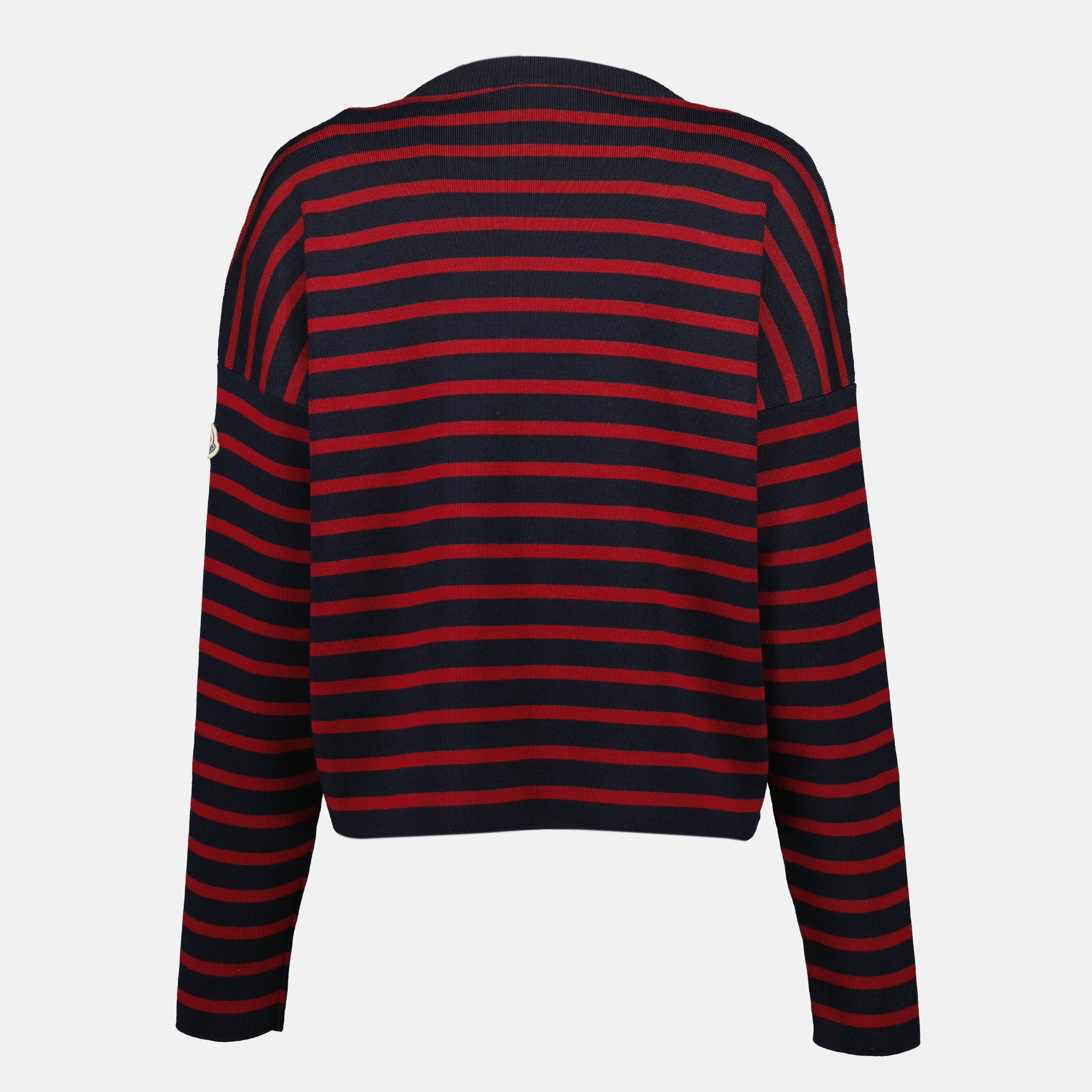 Maille Pull en laine Moncler Rouge Femme