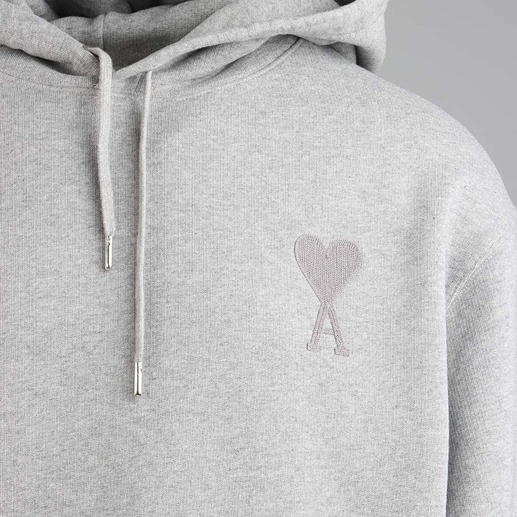 Sweatshirts USW202.747 055 gris chine Ami PARIS Gris Unisexe