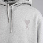 Sweatshirts USW202.747 055 gris chine Ami PARIS Gris Unisexe