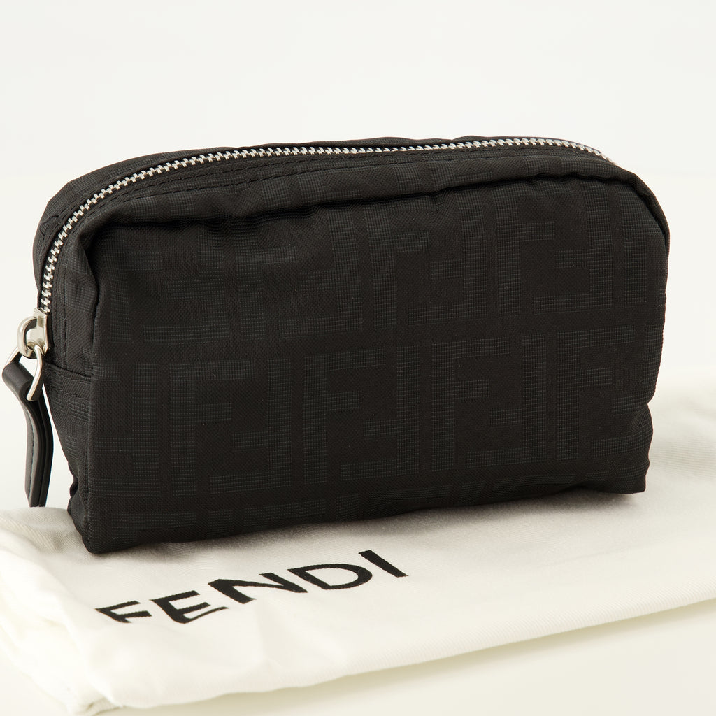 Pochettes マイクロトイレタリーバッグ Fendi Noir Unisexe