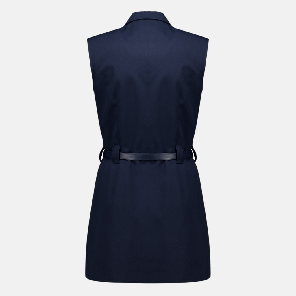 Robes Robe courte bleu marine Miu Miu Bleu foncé Femme