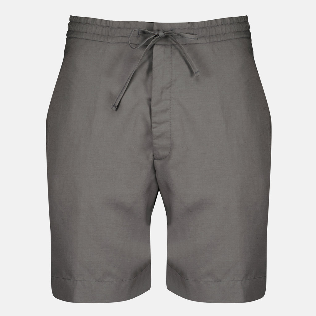 Shorts Short Phill noir em lyocell Officine Générale Gris Homme