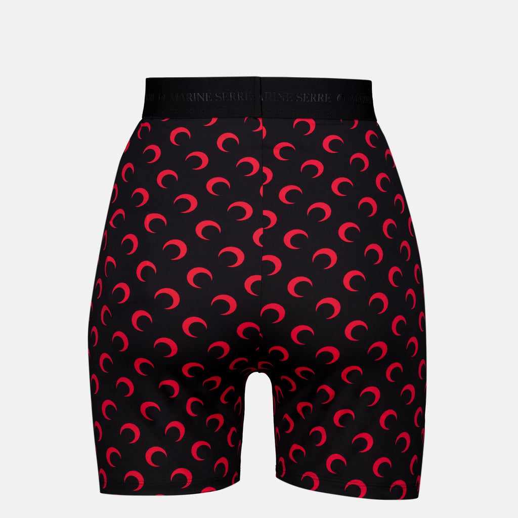 Shorts Camisola de Ciclismo Red Moon Marine Serre Rouge Femme