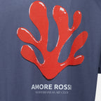 T-shirts T-shirt Amore Rossu Grigia Fair Gris Homme
