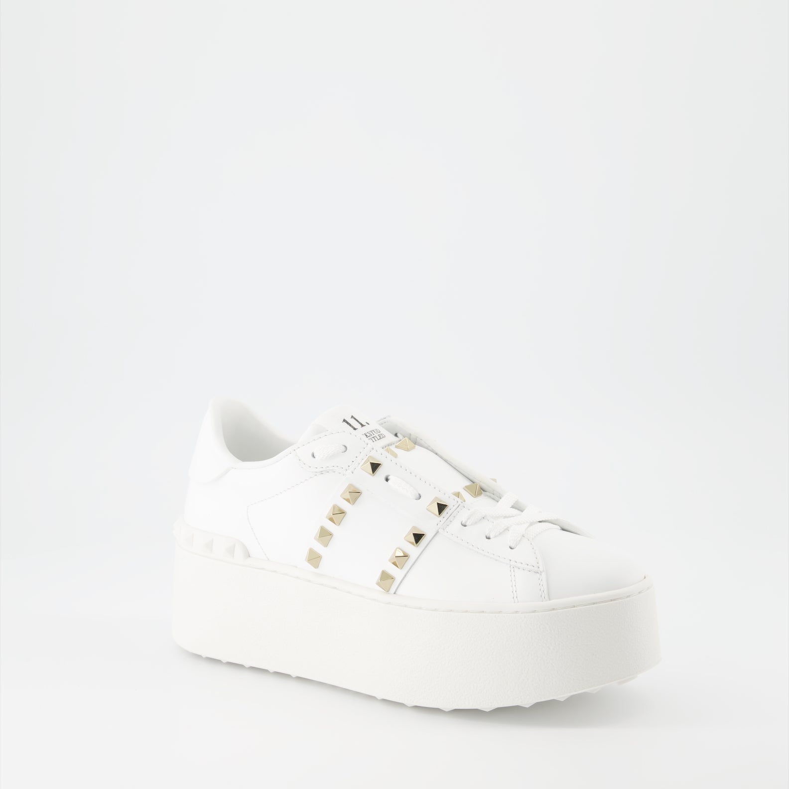 Sneakers Rockstud Platform Sneakers Valentino Garavani White Femme