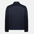 Imagen del artículo Sobrecamisa de gabardina negra de la marca Moncler para Hombre - Temporada Primavera-Verano 2026 - Vista Trasera