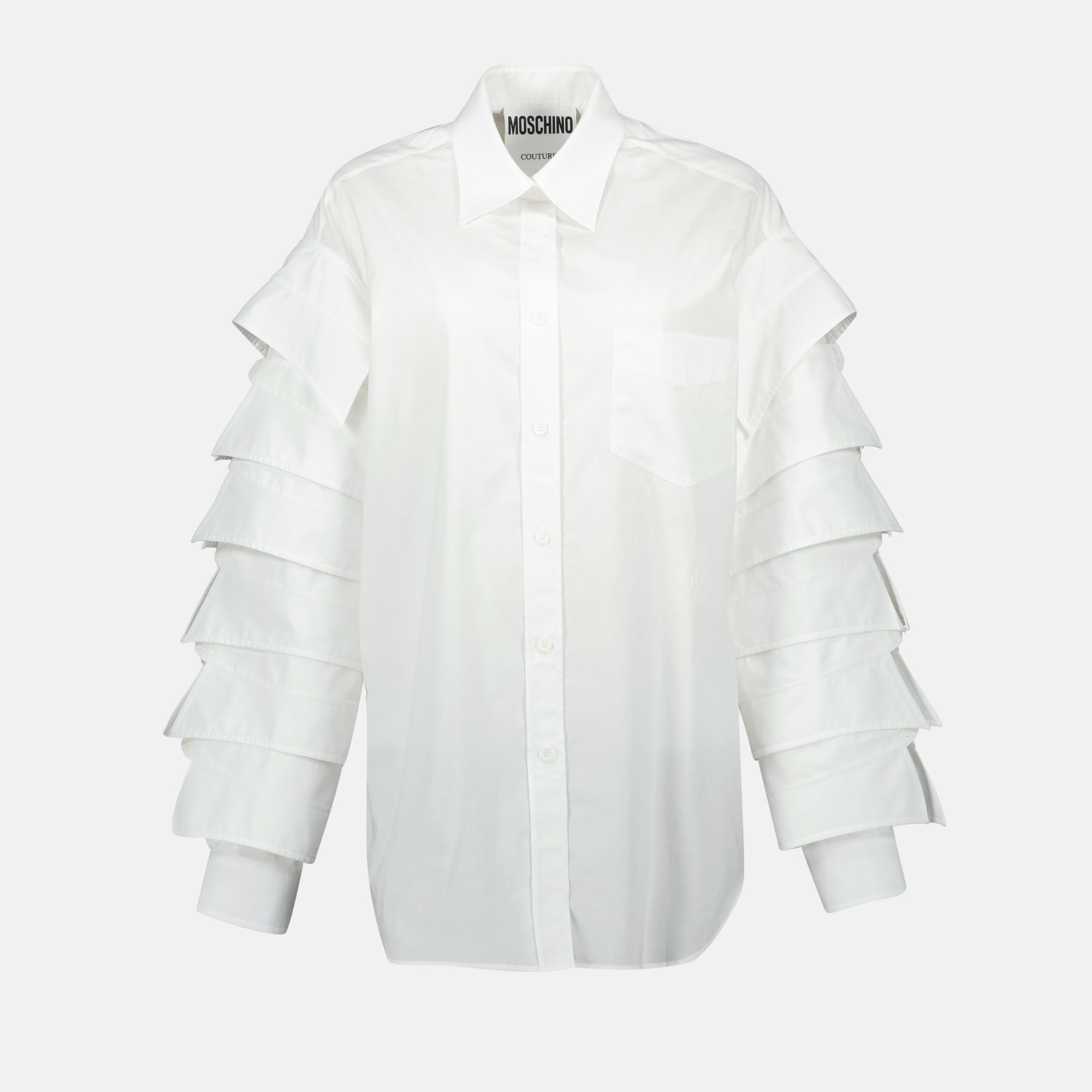 Shirts Collared Shirt Moschino White Femme
