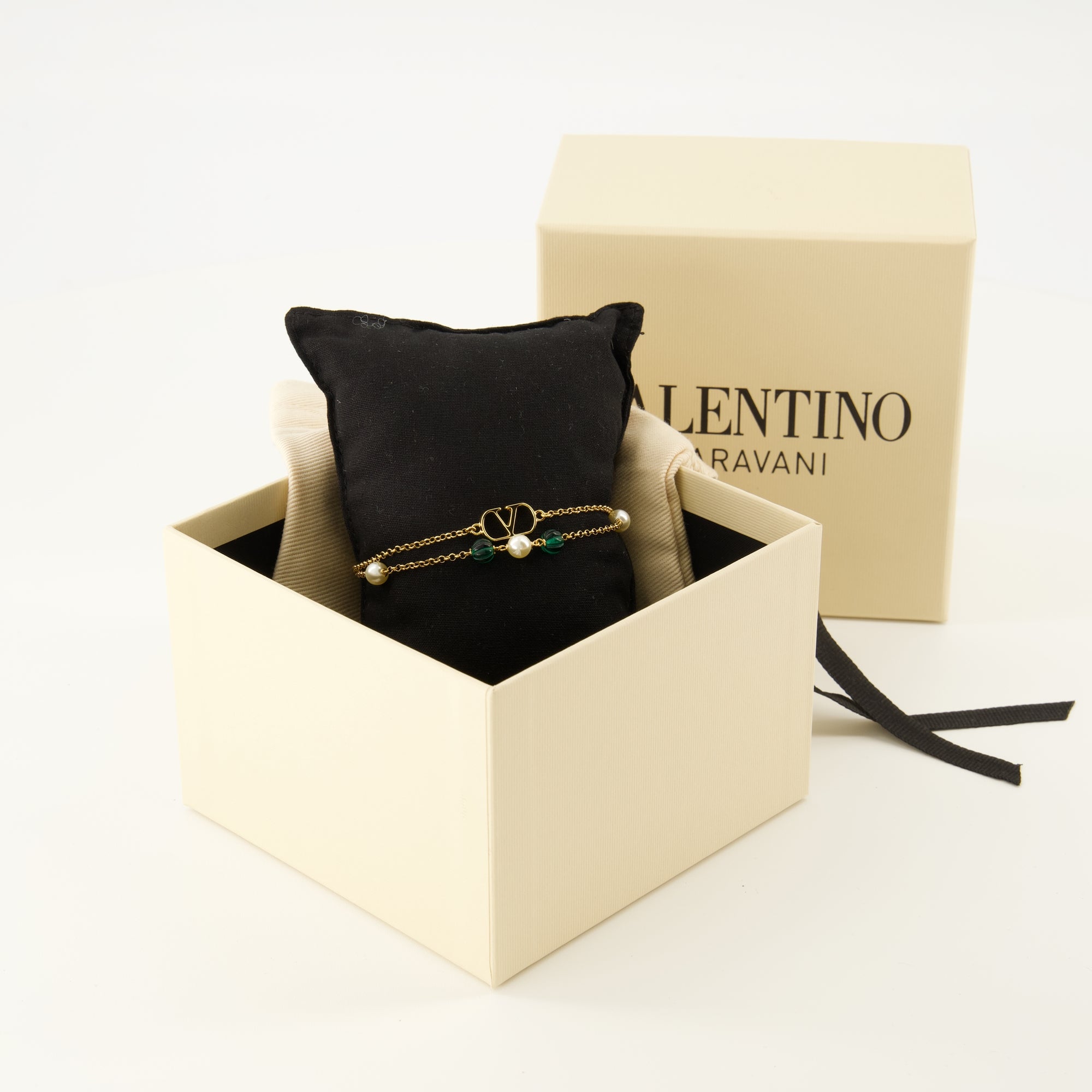 Bild des VLogo-Armbands von Valentino Garavani für Frauen - Herbst-Winter 2025 - Detaillierte Ansicht_3