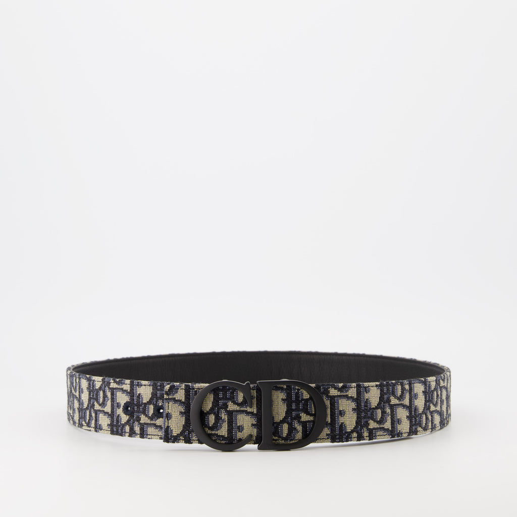 Belts Ceinture Oblique réversible Dior Beige Homme