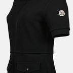 Kleider Reißverschlusskleid Moncler Schwarz Femme