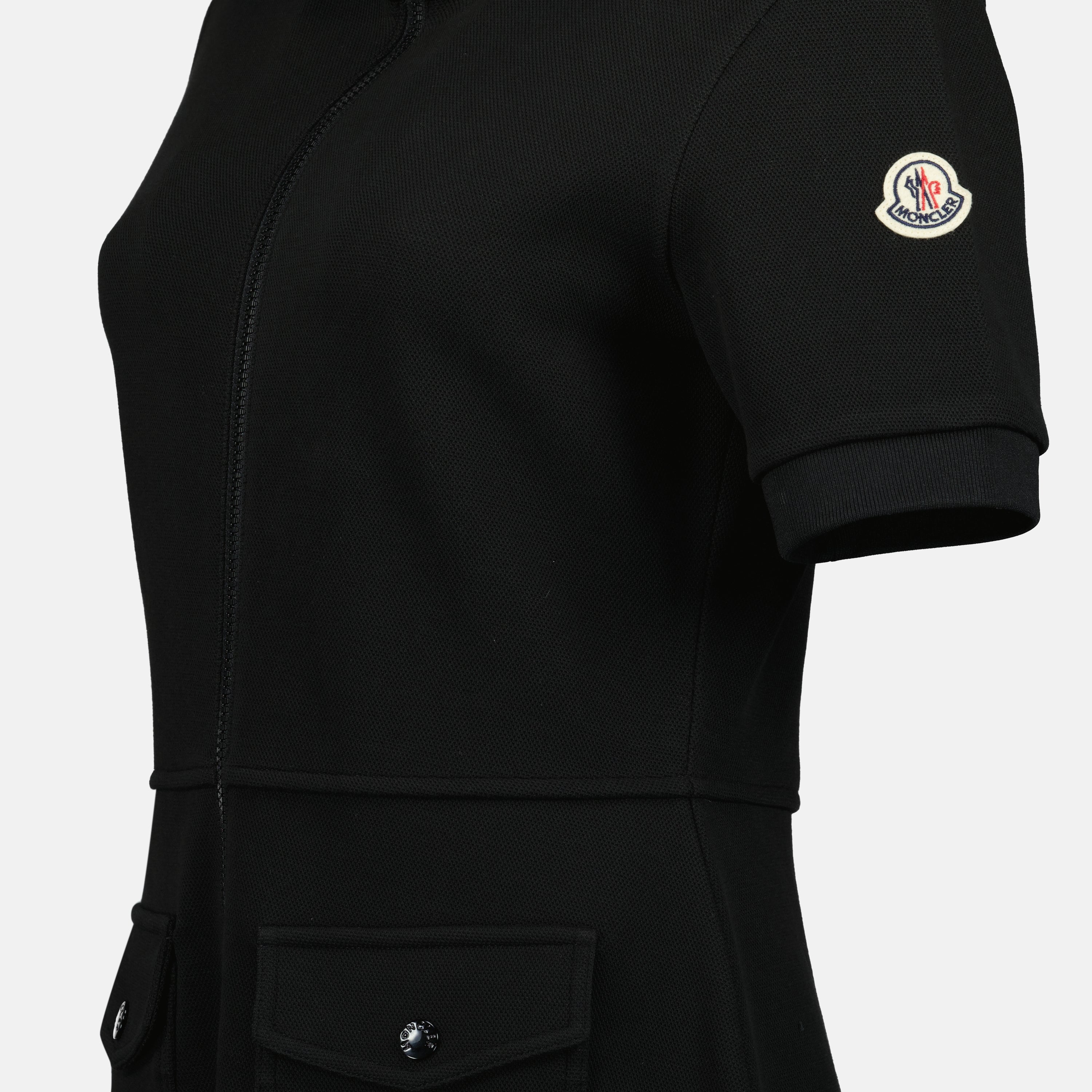 Abiti Abito Con Cerniera Moncler Nero Femme