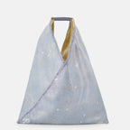 Sacs à main et épaule Sac Japanese effet denim Mm6 Bleu Femme