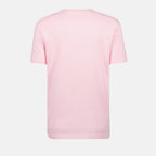 T-shirts T-shirt logo brodé Versace Rose Femme