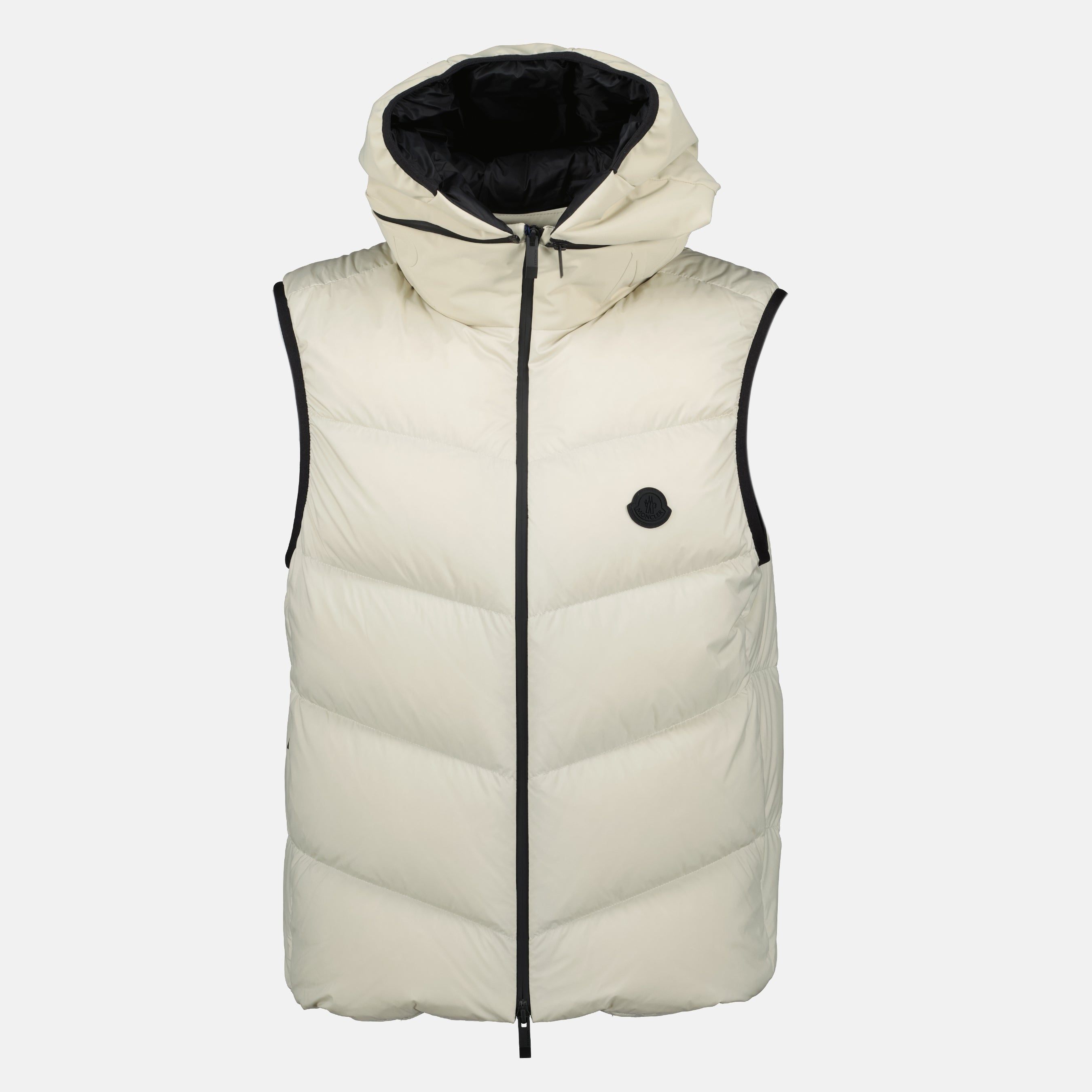 Jacken Guersac Ärmloses Daunenjacke Moncler Beige Herren