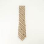Imagen del artículo Corbata Rayas Monograma de la marca Drole De Monsieur para Hombre - Temporada Otoño-Invierno 2025 - Vista Frontal