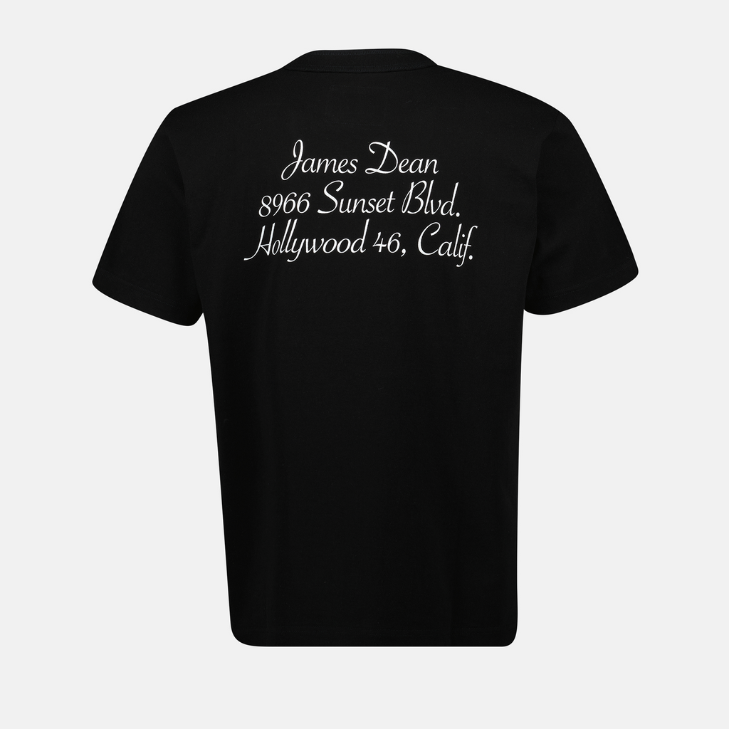 T-shirts T-shirt James Dean Sacai Noir Homme