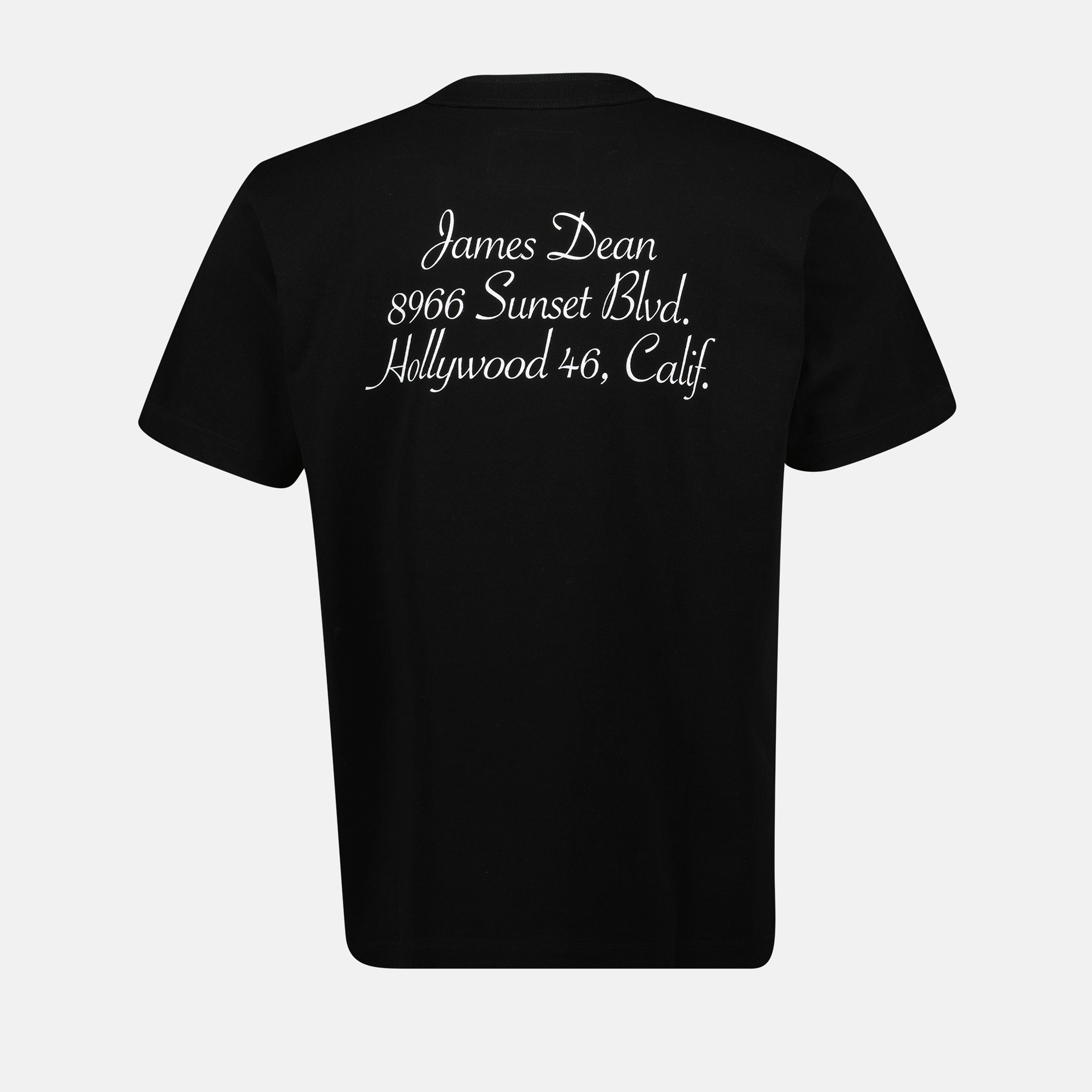 T-shirts T-shirt James Dean Sacai Noir Homme