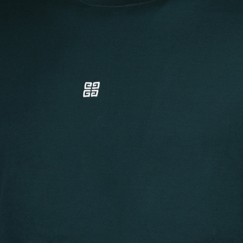 T-shirt T-Shirt con Logo 4G Givenchy Verde Homme