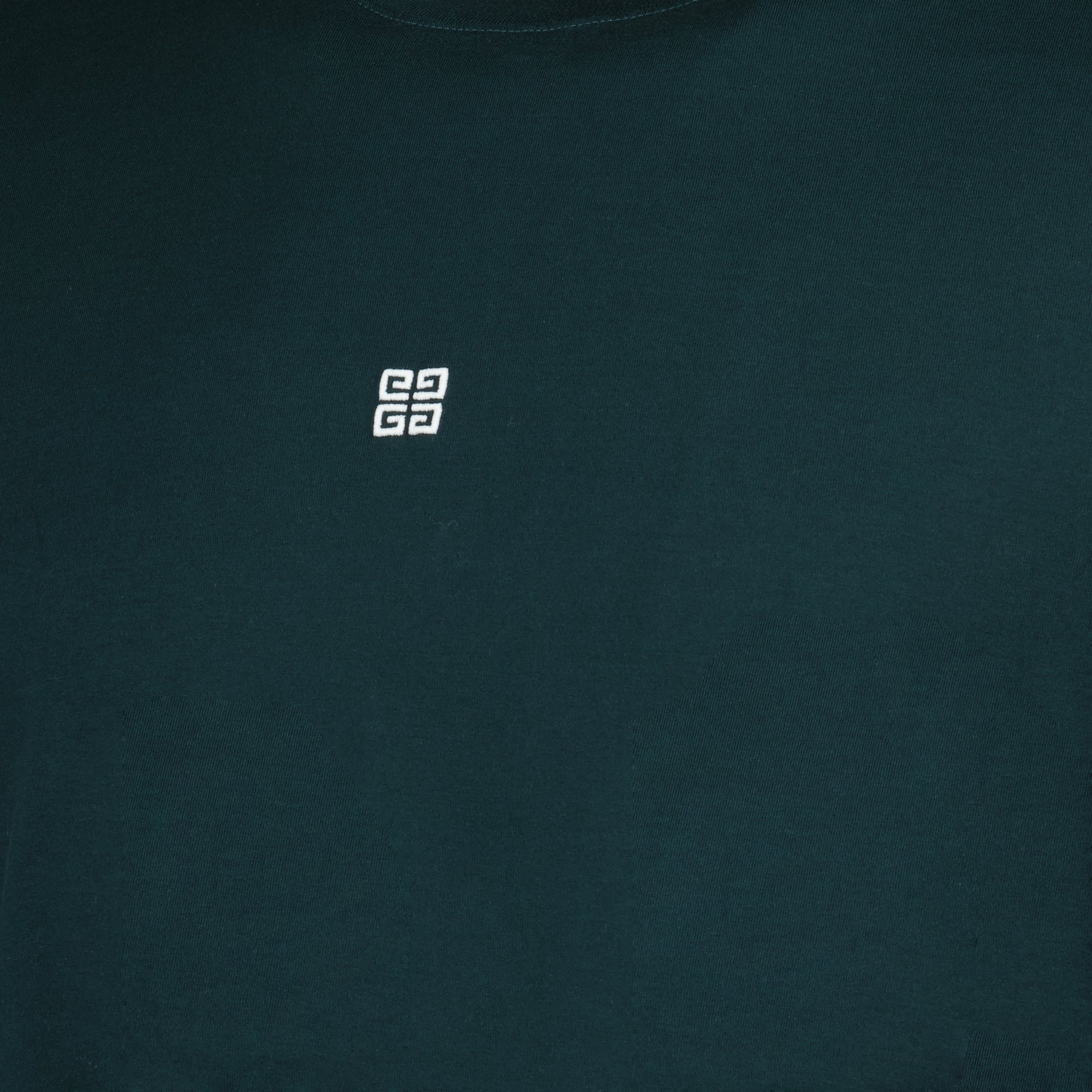 T-shirt T-Shirt con Logo 4G Givenchy Verde Homme