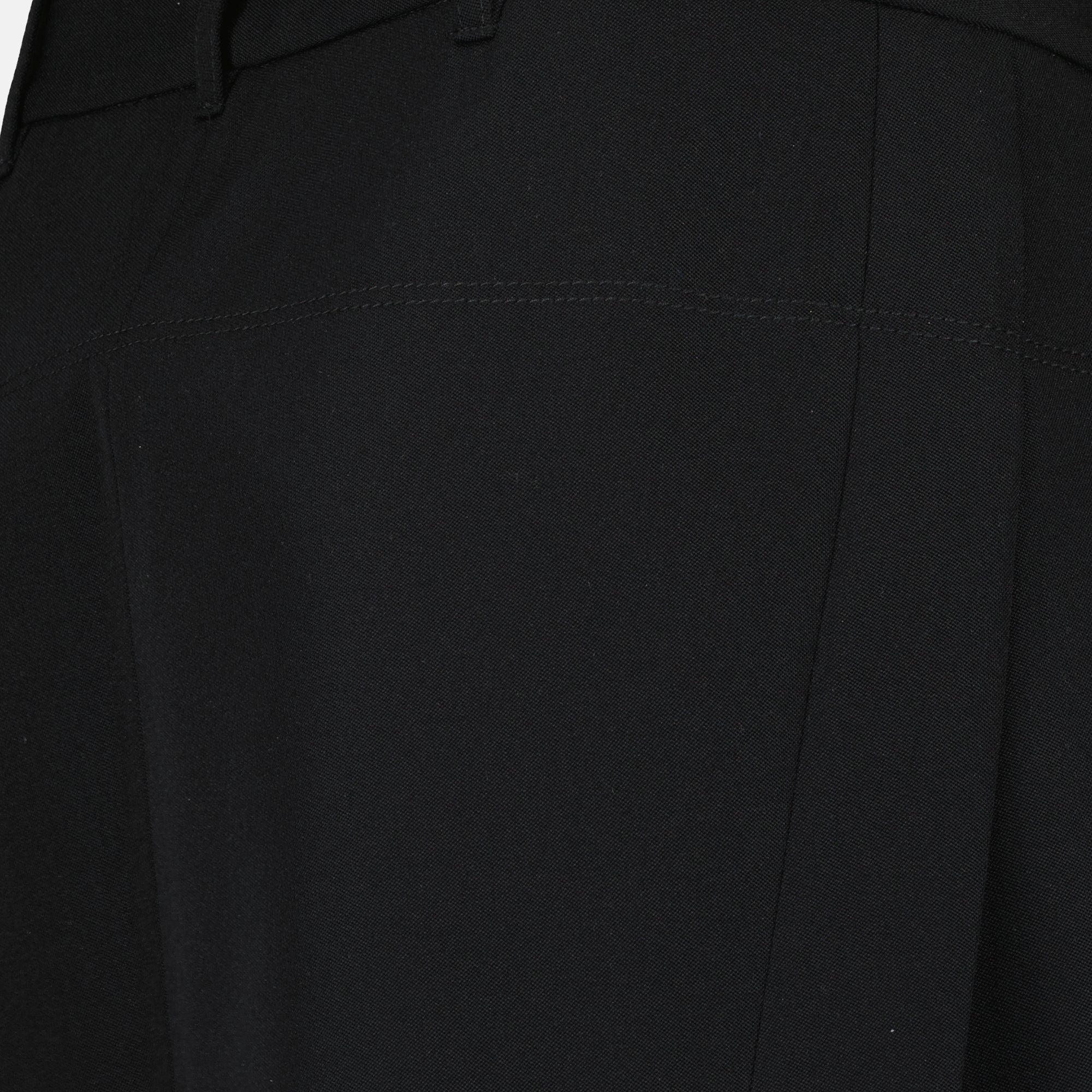 Faldas Falda Mini de Lana Rabanne Negro Femme