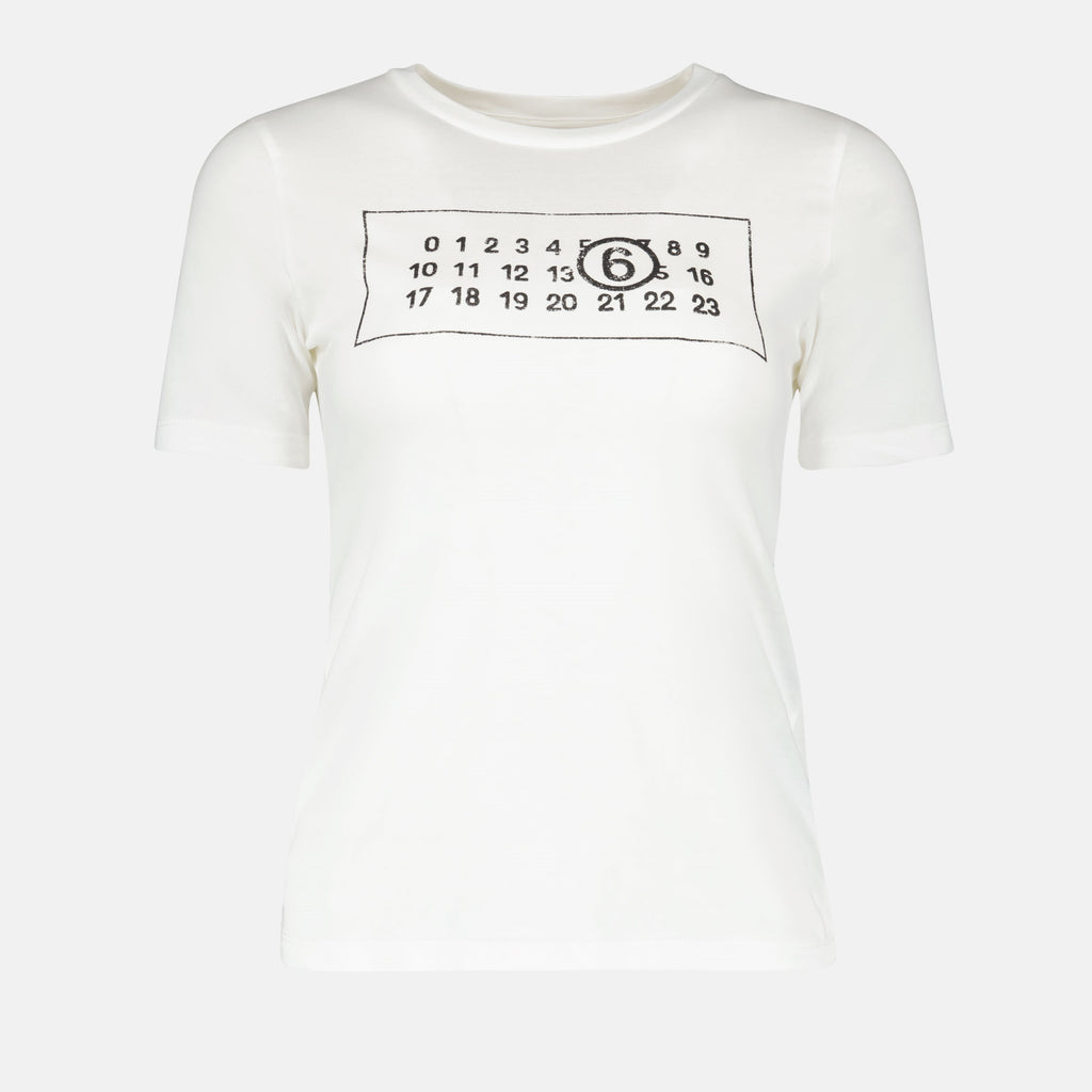T-shirts Numeric T-shirt Mm6 White Femme