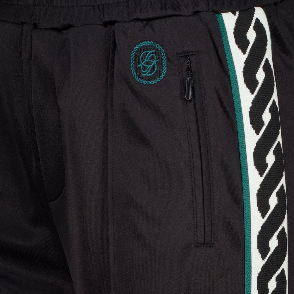 Pantalons D Miroir 블랙 트랙수트 바지 Drole De Monsieur Noir Homme