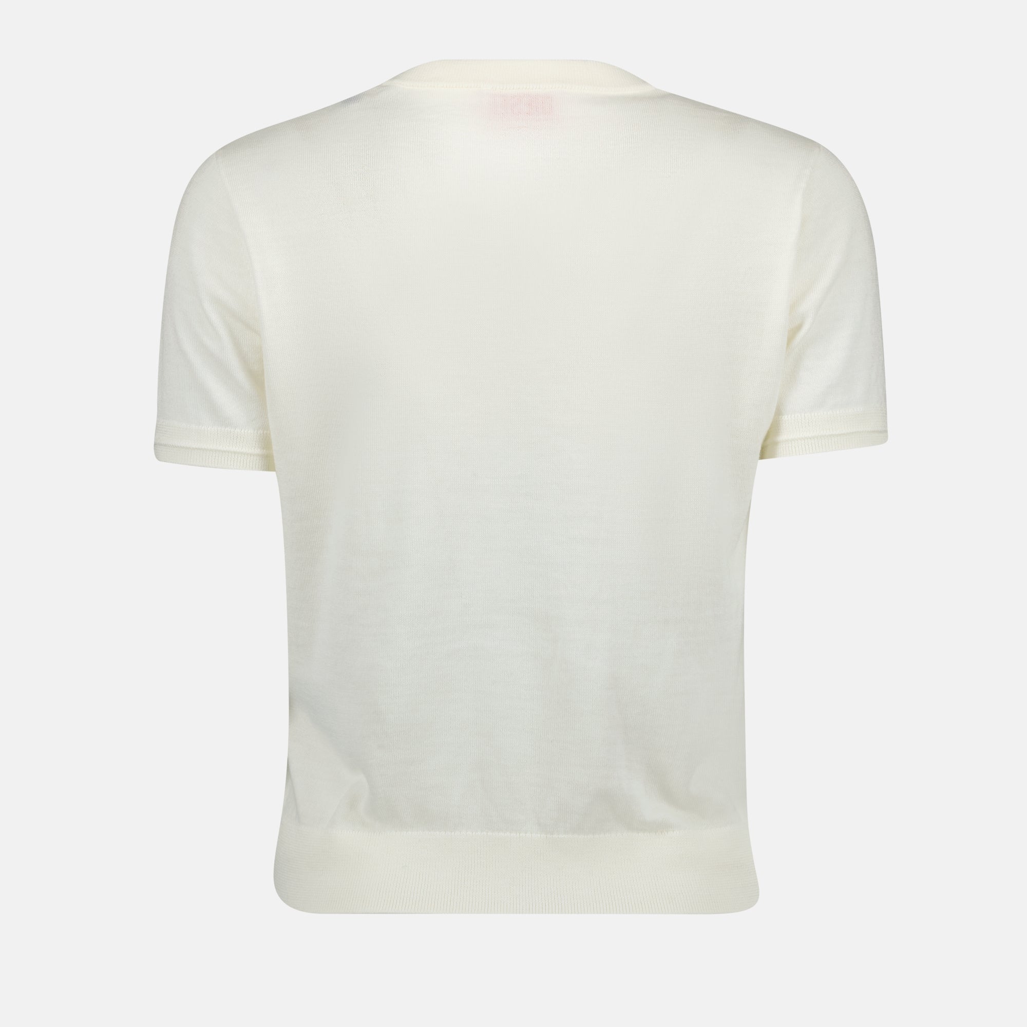 니트웨어 쇼트 슬리브 니트 M-라인 Diesel 하얀색 여성