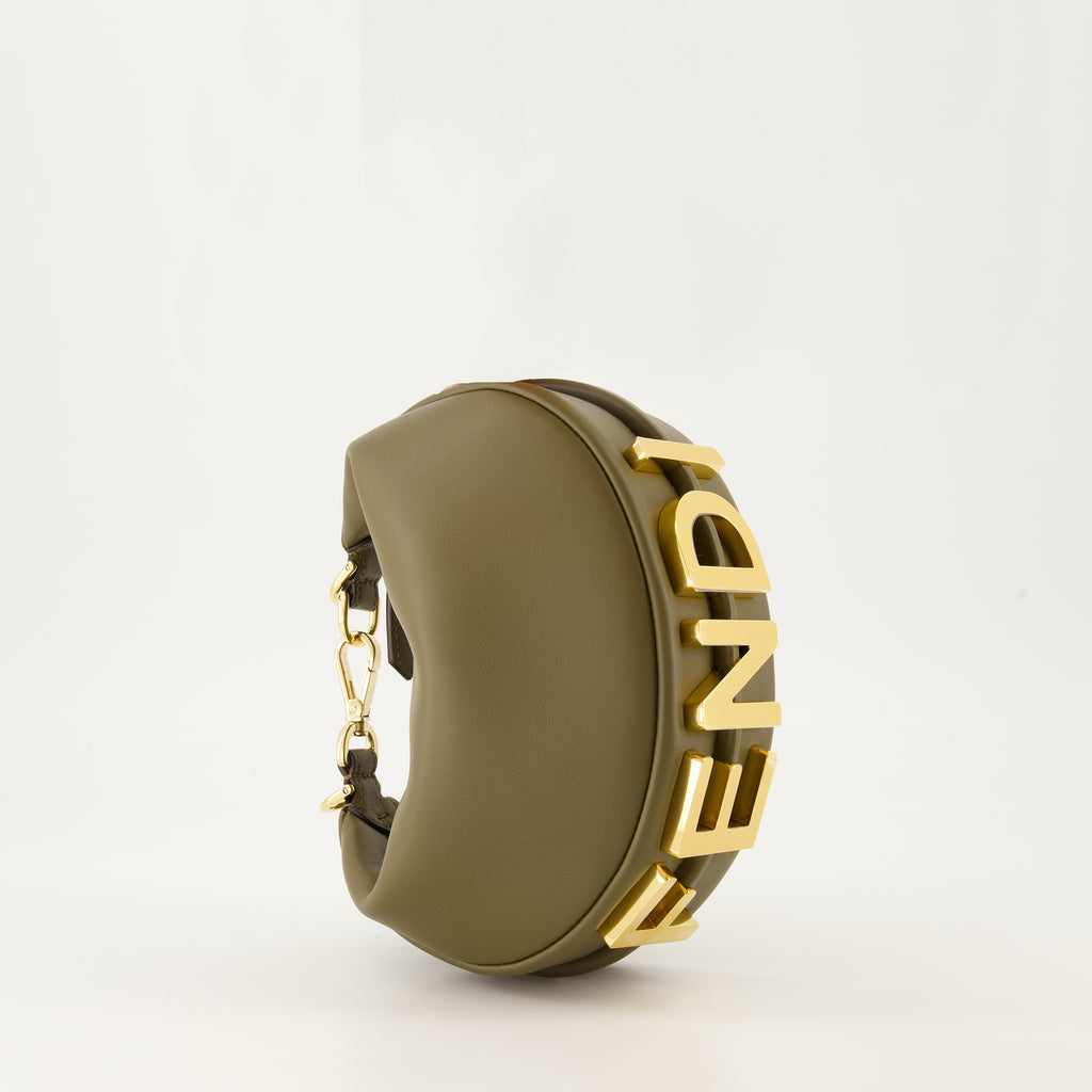 Sacs à main et épaule Mini sac Fendigraphy Fendi Vert Femme