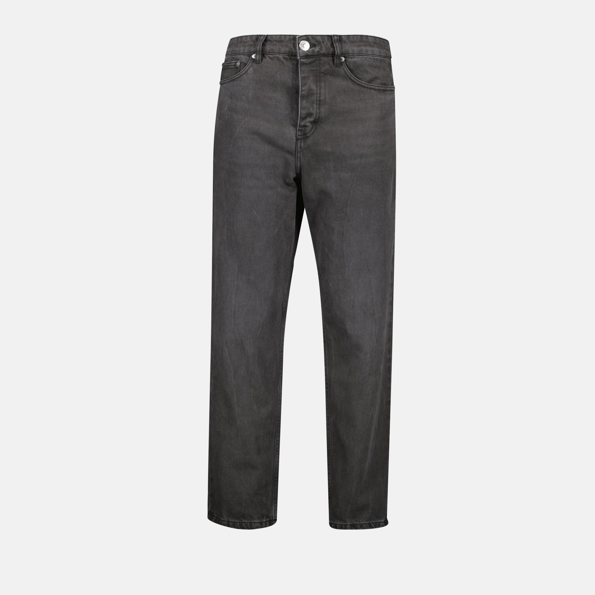 Hosen Tapered Jeans Ami PARIS Grau Homme