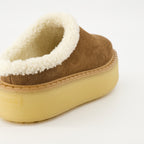 Bild der Prada Damen-Fellmule - Herbst-Winter 2025 - Rückansicht