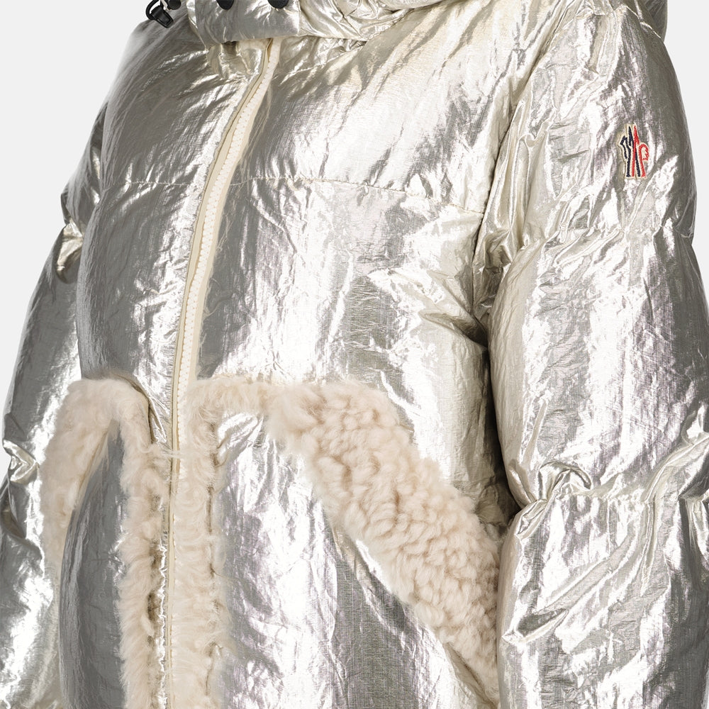 Mäntel Doudoune Trevelin Moncler Grenoble Silber Femme