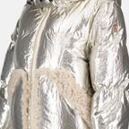 Mäntel Doudoune Trevelin Moncler Grenoble Silber Femme