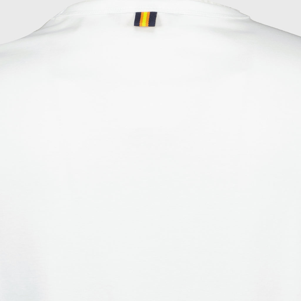 T-shirts T-shirt Adam Light K-Way Blanc Homme