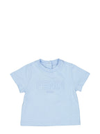 Vêtements T-shirt Fendi Roma Fendi Bleu Enfants