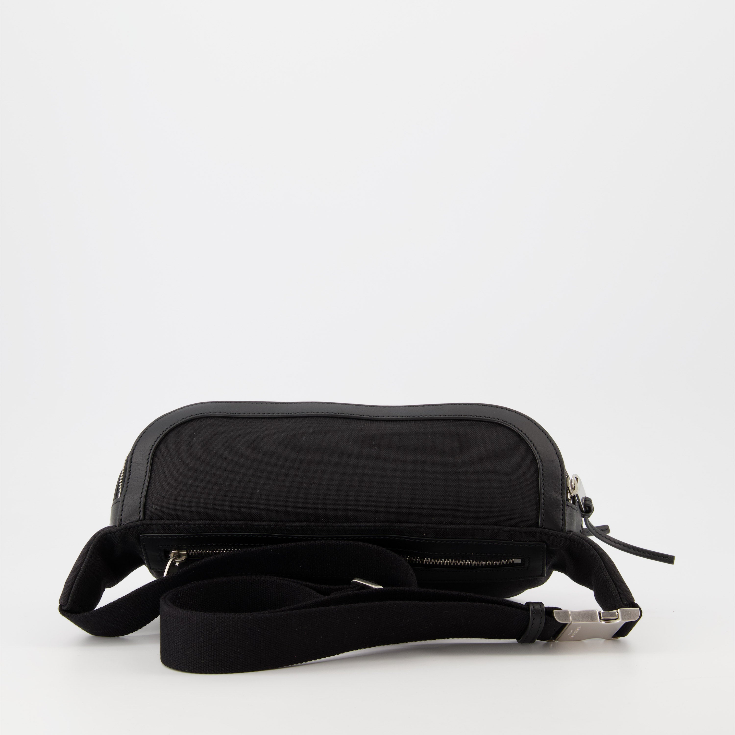 Riñoneras Bolsa de Cintura de Nylon Saint Laurent Negro Homme