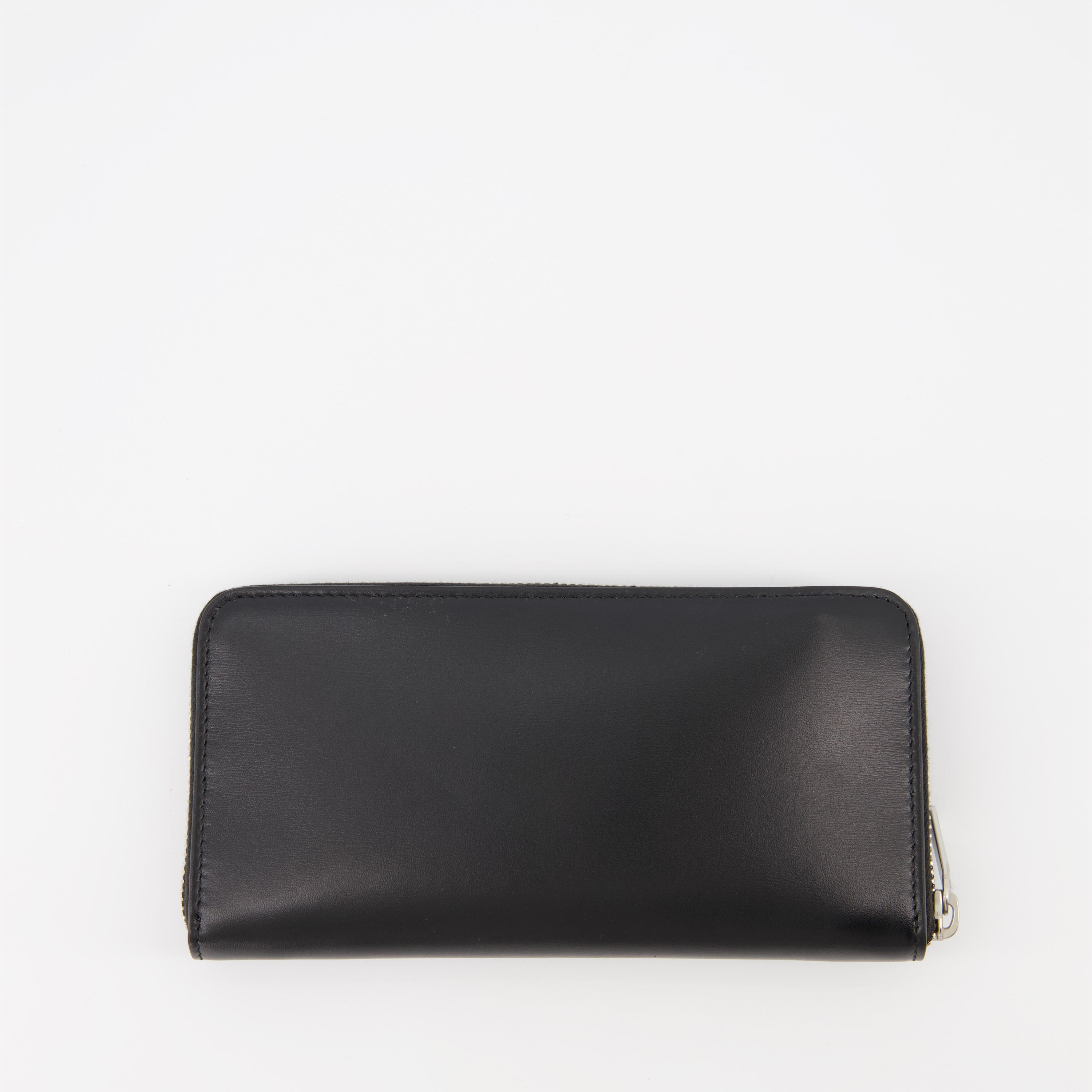 Small leather goods Cassandra leather wallet Saint Laurent Black Man