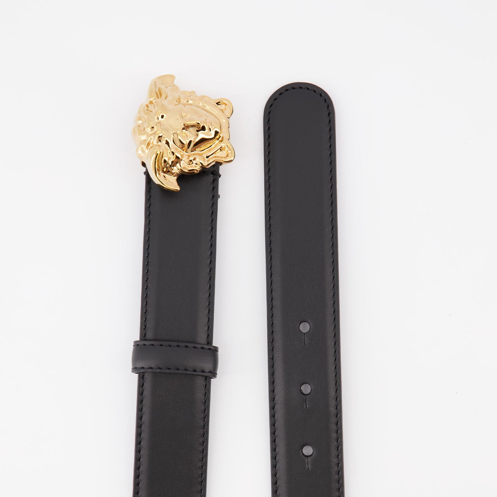 Ceintures Ceinture Medusa Versace Noir Femme