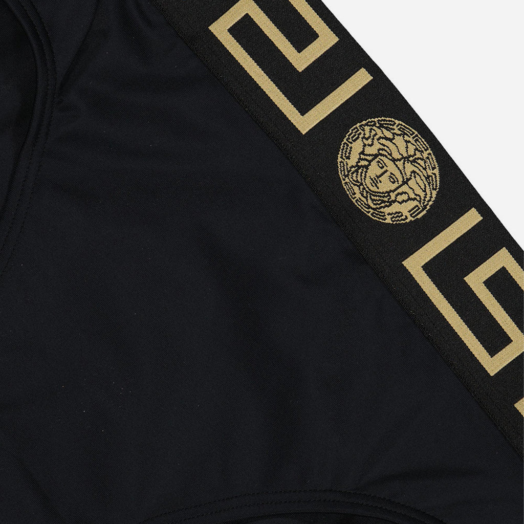 Moda de playa Bas de bikini Medusa Versace Negro Femme