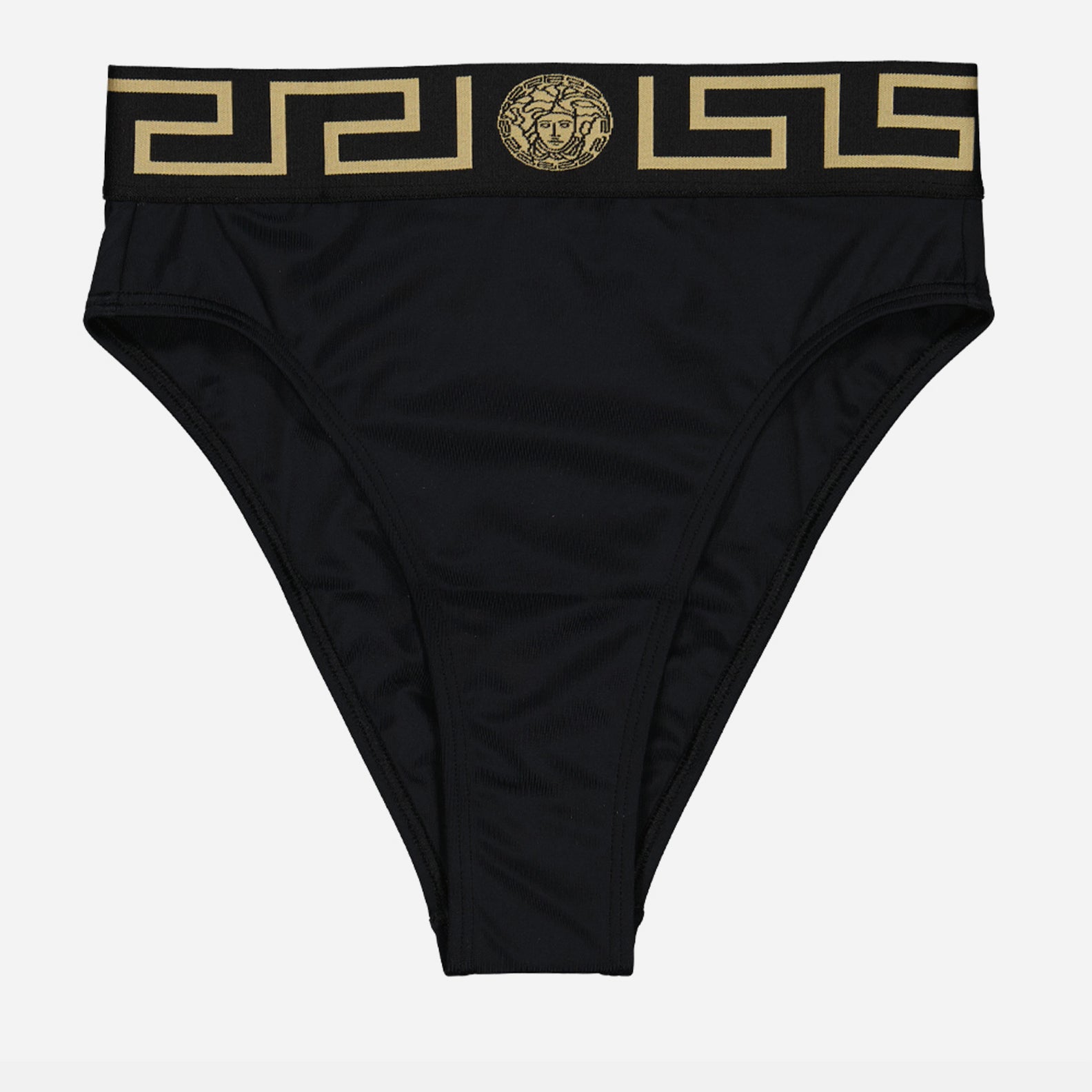 Moda praia Bas de bikini Medusa Versace Preto Femme