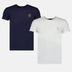 Unterwäsche und homewear Lot de tricots de corps Versace Weiß Homme