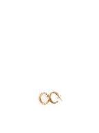 Jewelry Greca hoop earrings Versace Gold Women