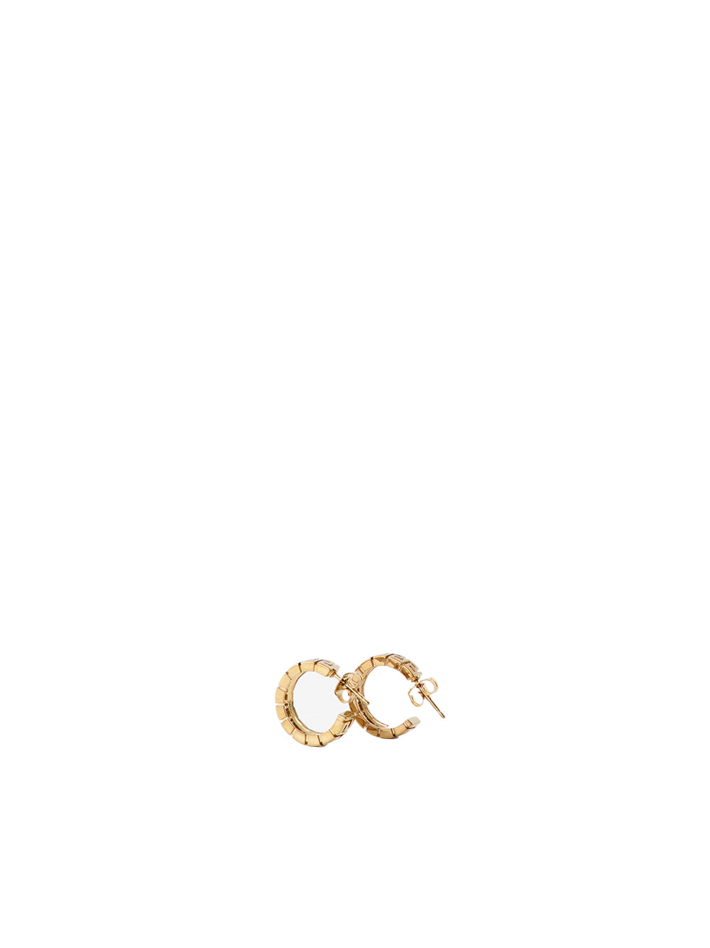 Jewelry Greca hoop earrings Versace Gold Women